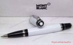 Knockoff Montblanc Boheme Rollerball Pen White & Sliver Clip